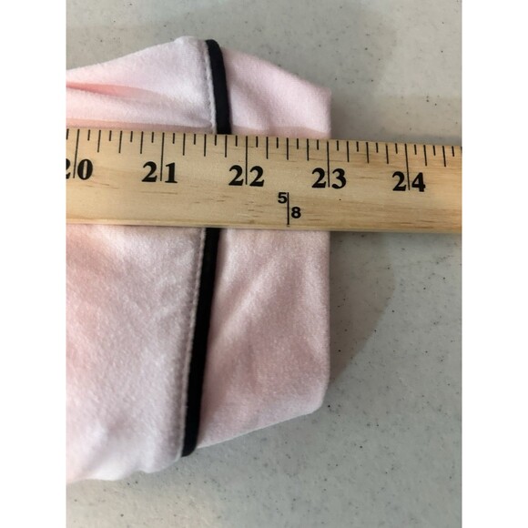 Born 2 Piece Pajama Set Womens 1XL Long Sleeve Top and Pants Pink Black Soft - Picture 9 of 11